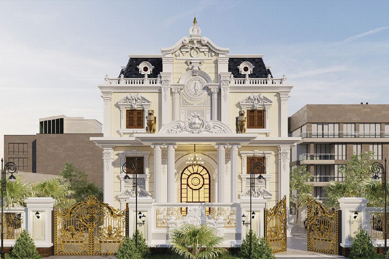 BIỆT THỰ KIẾN TRÚC CỔ ĐIỂN 2022